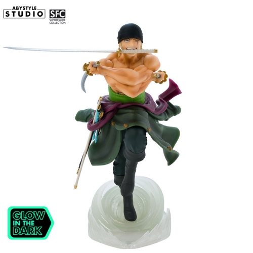 Figurină de colecție One Piece – Roronoa Zoro (fosforescentă)