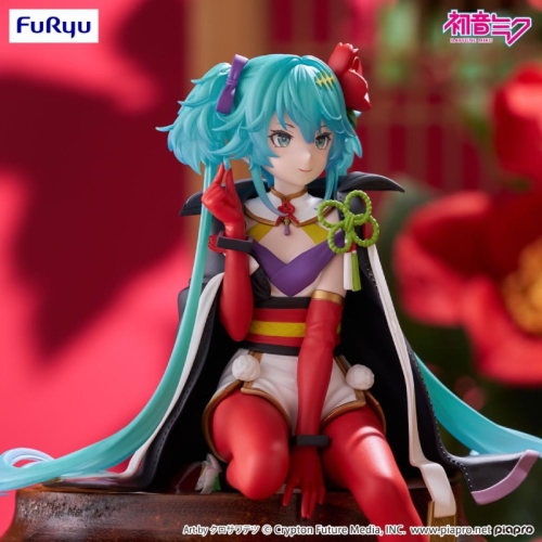 Vocaloid Noodle Stopper Figure - Hatsune Miku Flower Fairy Camellia 
