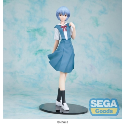 Evangelion: New Theatrical Edition High Premium Figure - Rei, Uniform Ver.