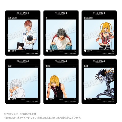 DEATH NOTE – Card transparent de colecție în stil SNS, Vol. 2