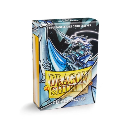 &quot; Dragon Shield &quot; Small Card Sleeves 60pc - Clear