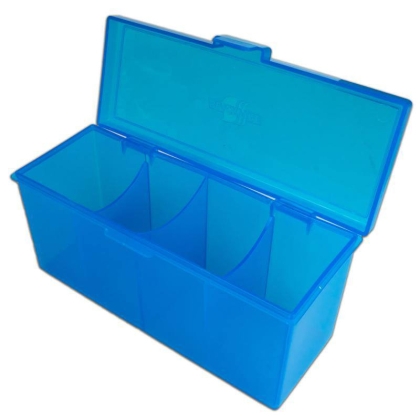 Blackfire 4-Compartment Storage Box - Blue