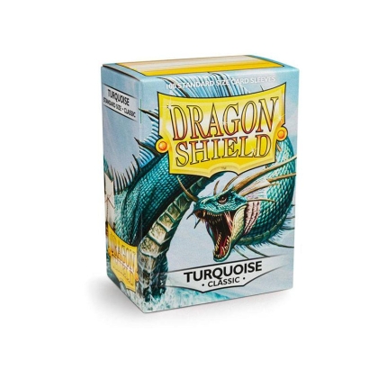 " Dragon Shield " Standard Card Sleeves 100pc - Turquoise 