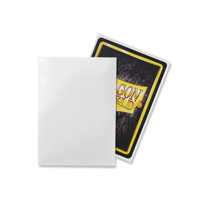 " Dragon Shield " Standard Card Sleeves 100pc - White