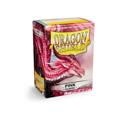 " Dragon Shield " Standard Card Sleeves 100pc - Pink