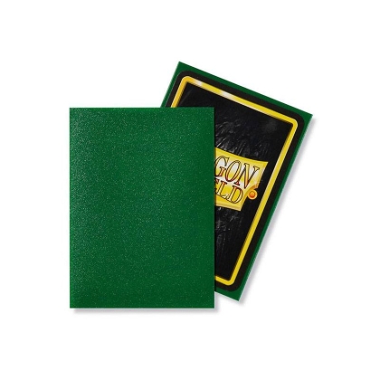 " Dragon Shield " Standard Card Sleeves 100pc - Emerald