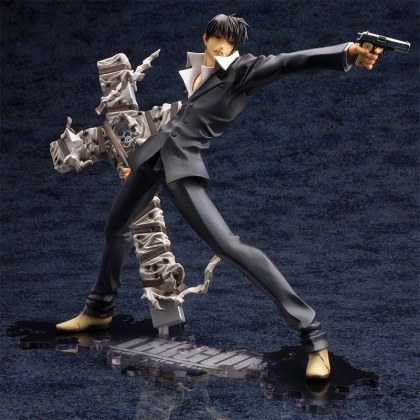 Trigun Badlands Rumble - Figurină de colecție - Nicholas D. Wolfwood "Renewal Package Ver." ARTFX J.