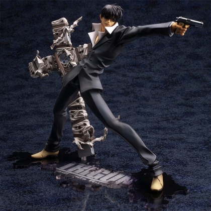 Trigun Badlands Rumble - Figurină de colecție - Nicholas D. Wolfwood "Renewal Package Ver." ARTFX J.