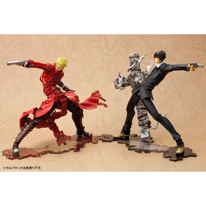 Trigun Badlands Rumble - Figurină de colecție - Nicholas D. Wolfwood "Renewal Package Ver." ARTFX J.